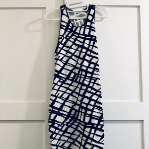 Ronny Kobo Fitted Print Dress